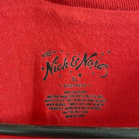 Nick & Nora Women’s XL Fleece Zip Up Onsie - Picture 5 of 6